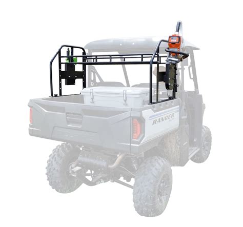 metal under polaris ranger cargo box|polaris ranger rear cargo rack.